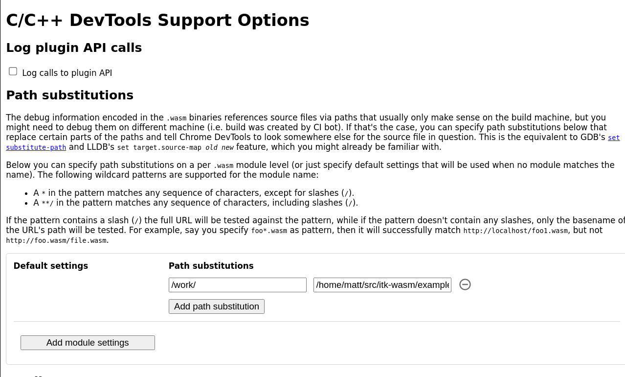 Path substitution